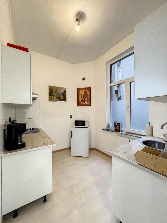 Hypercentre Appartement Brussel Buitenkant foto